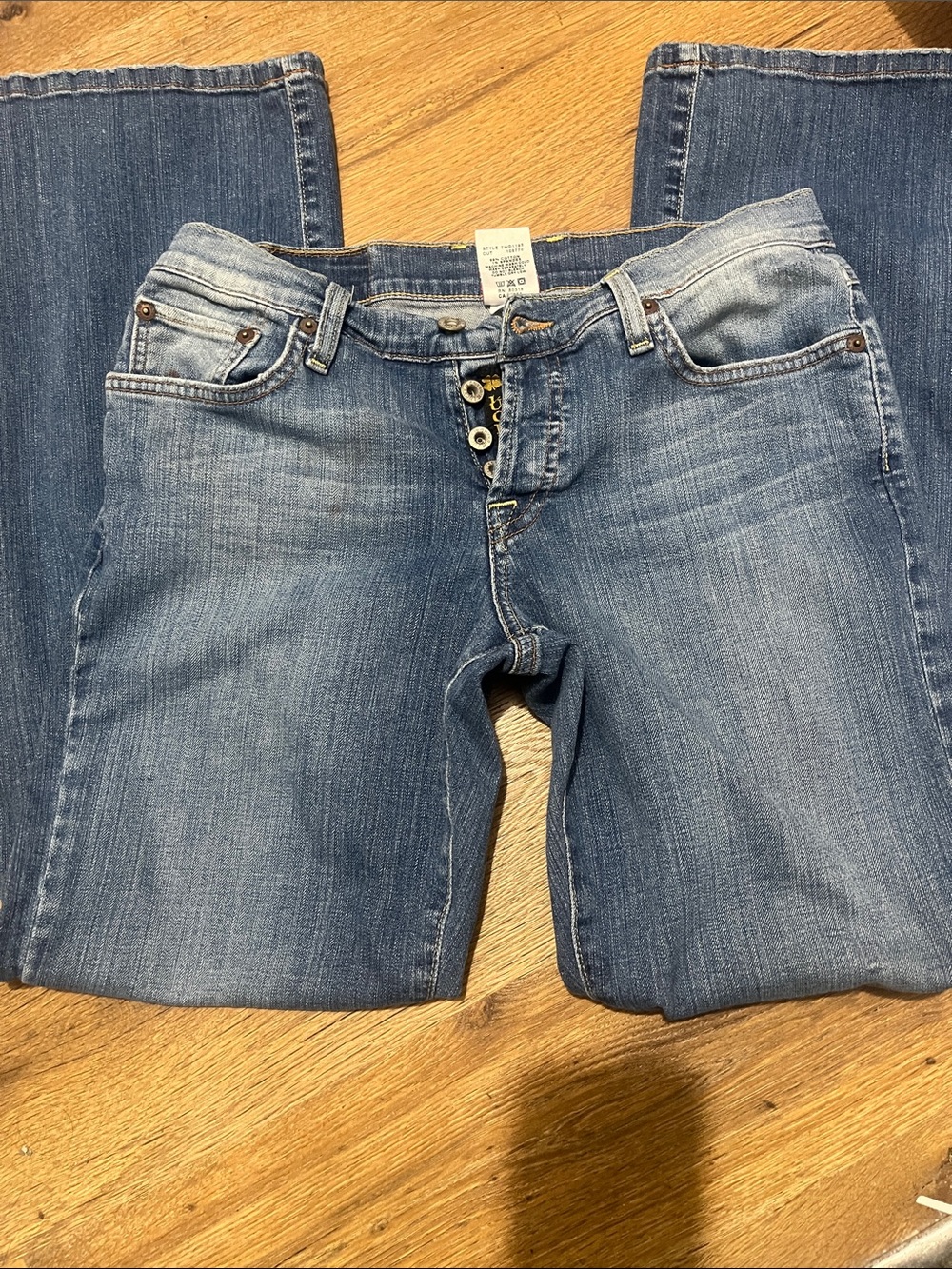 Lucky Brand Women's Bootcut Jeans in Light Blue Wash